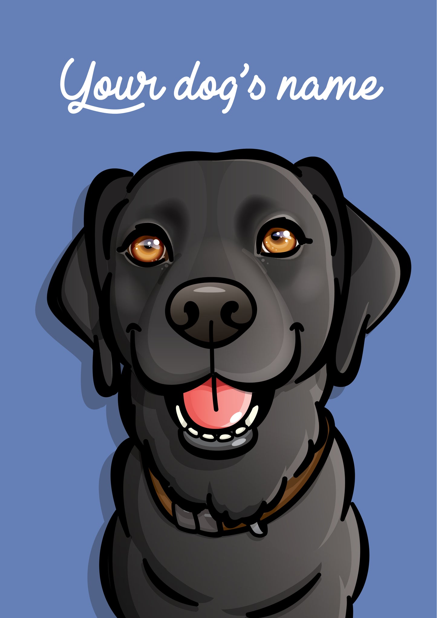 Enthusiastic Labrador