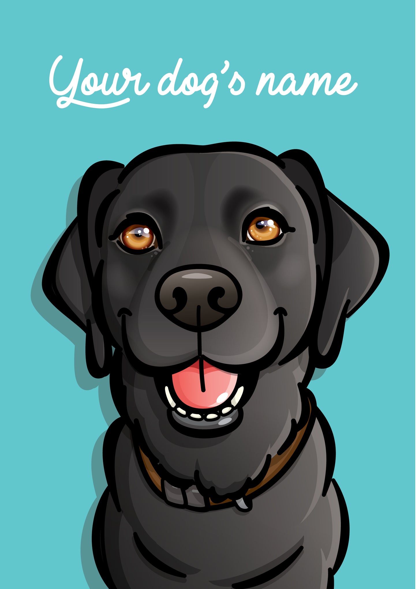 Enthusiastic Labrador