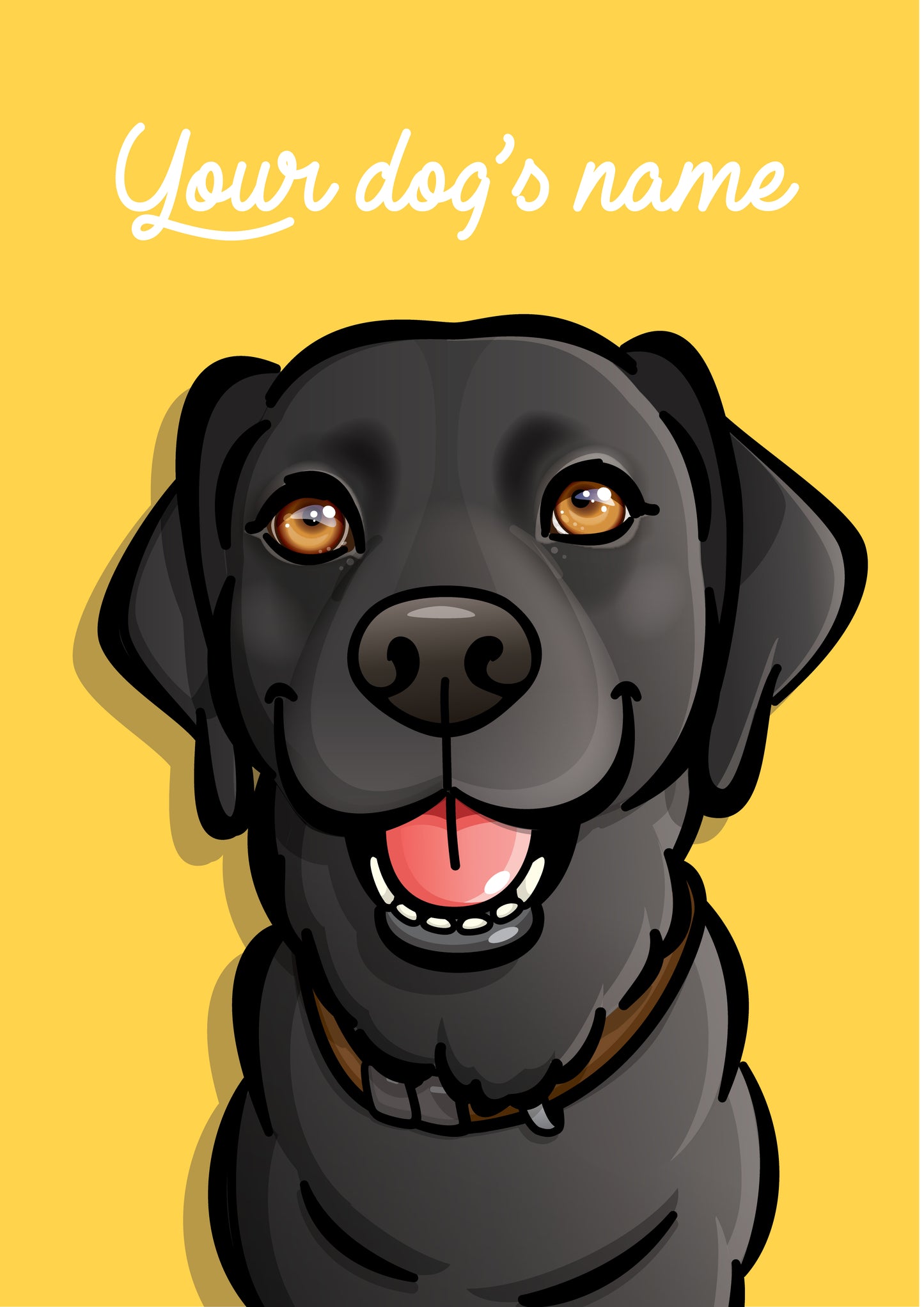 Enthusiastic Labrador