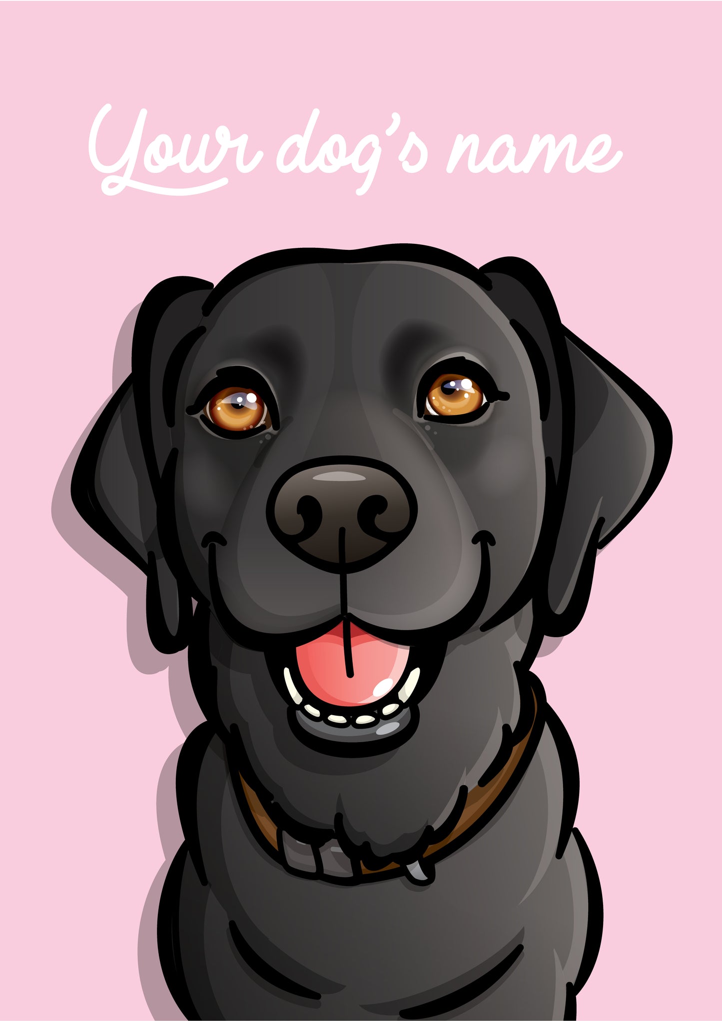 Enthusiastic Labrador