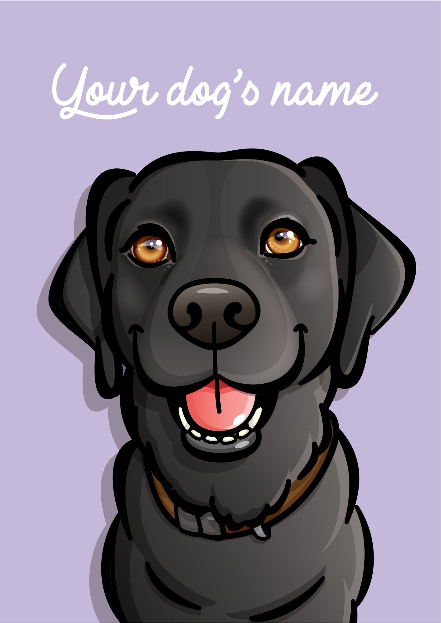 Enthusiastic Labrador