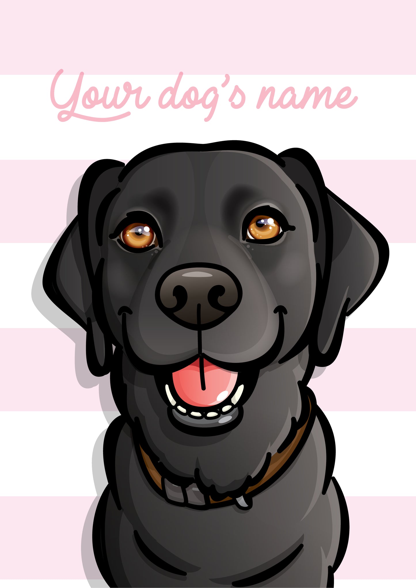 Enthusiastic Labrador