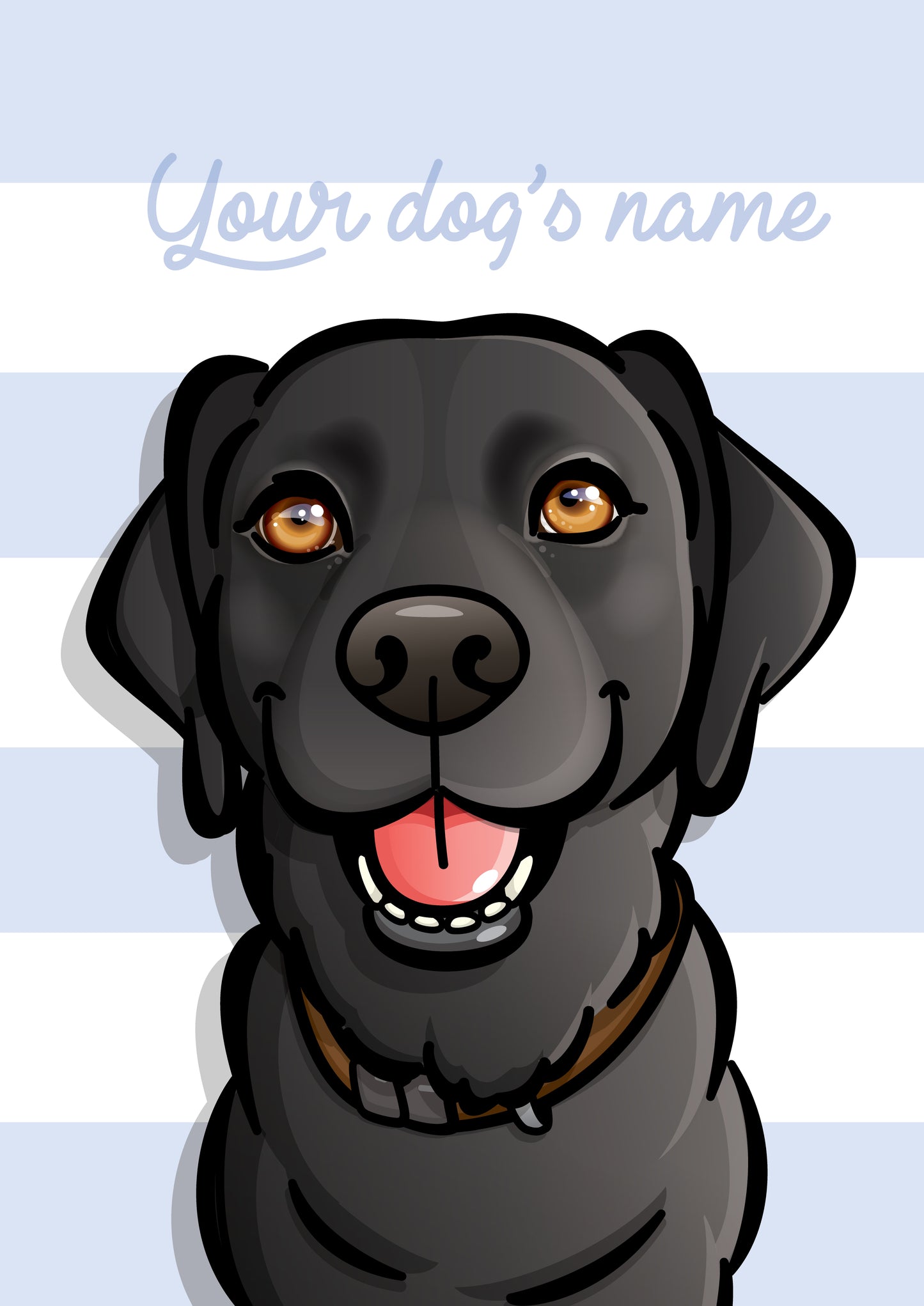 Enthusiastic Labrador