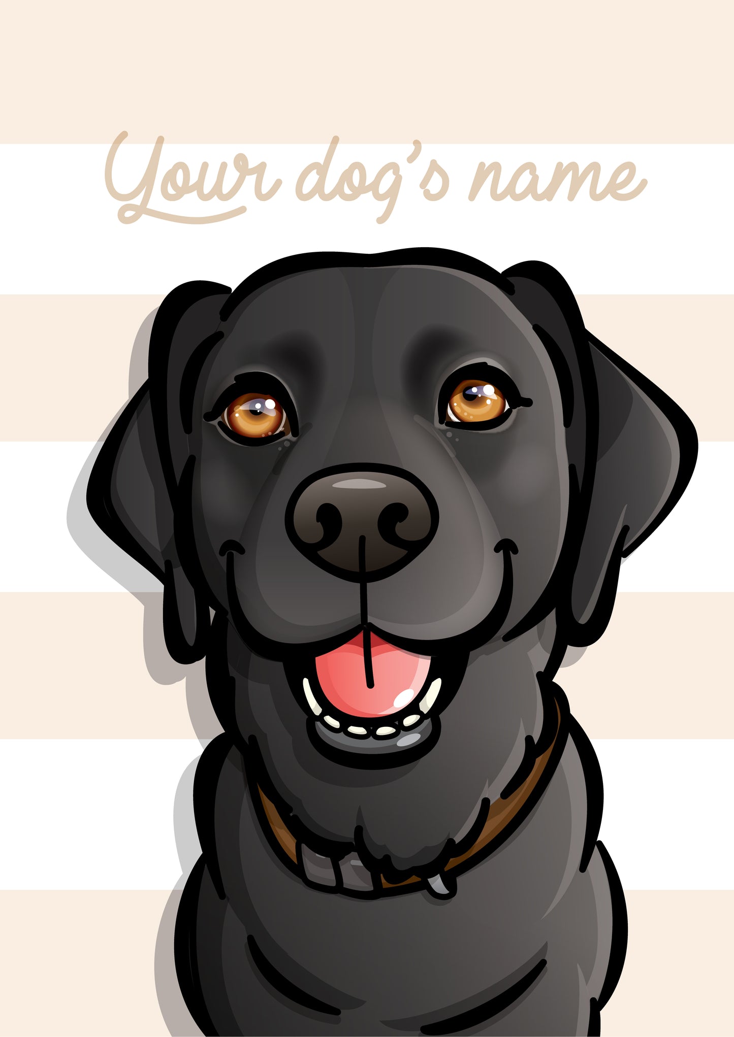 Enthusiastic Labrador