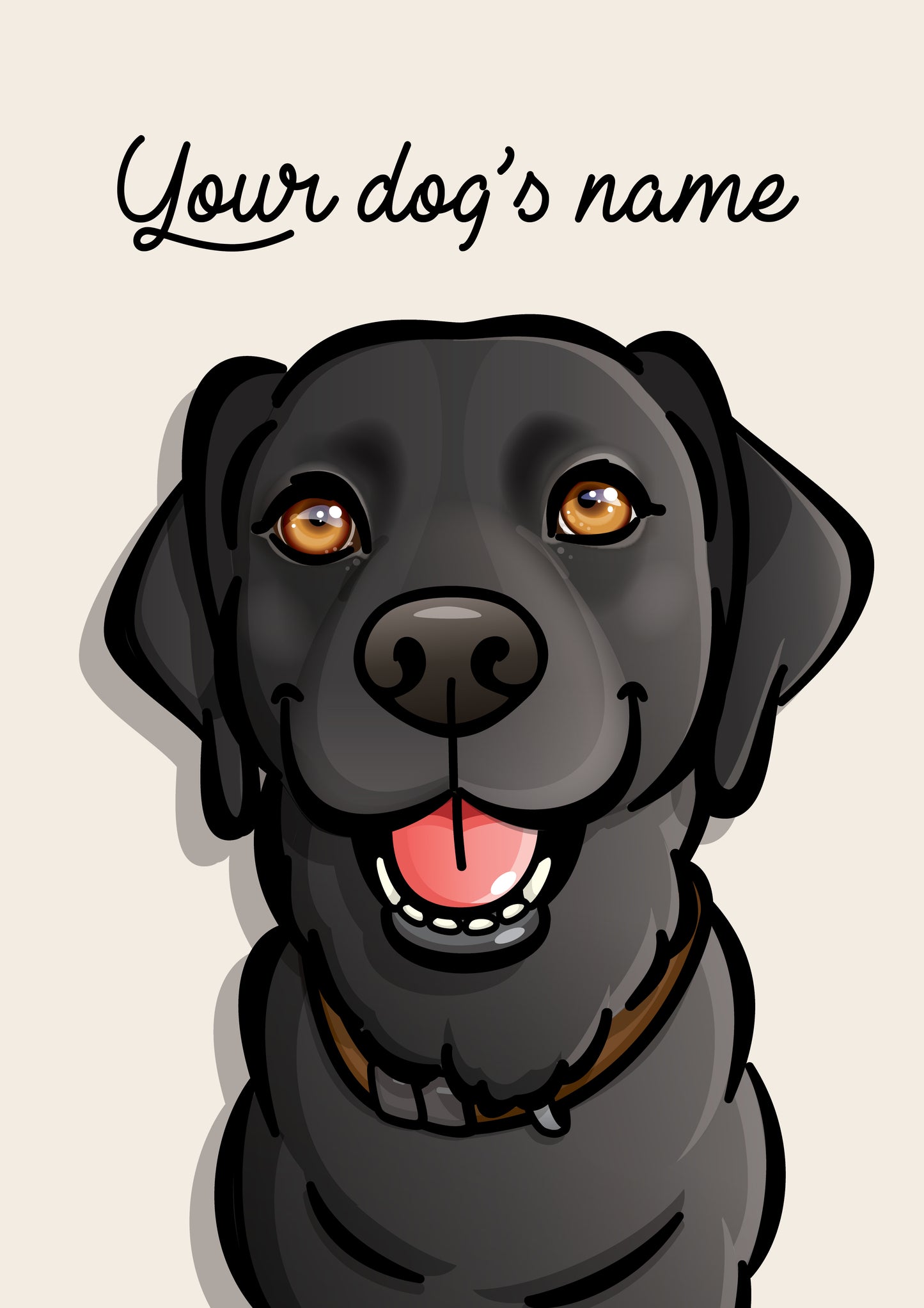 Enthusiastic Labrador